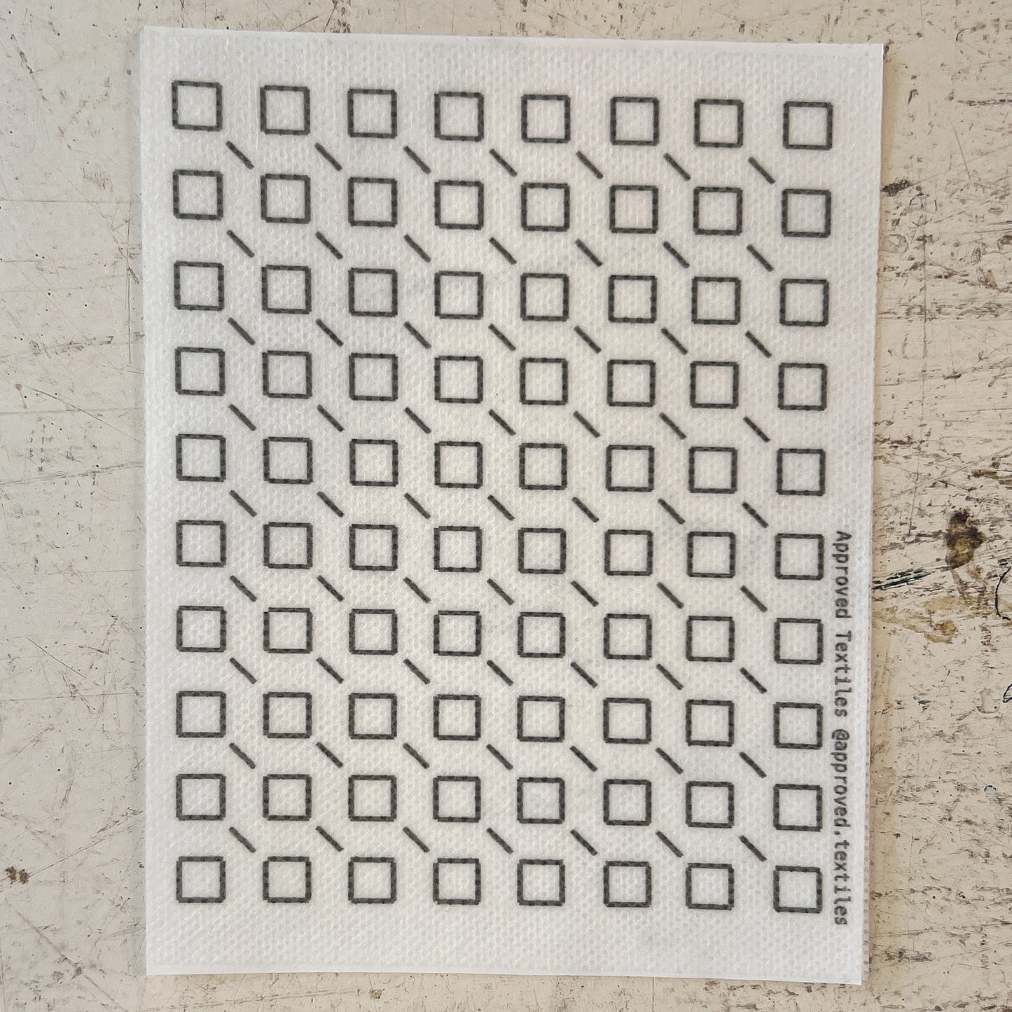 Little Squares . Minimal Mending Series