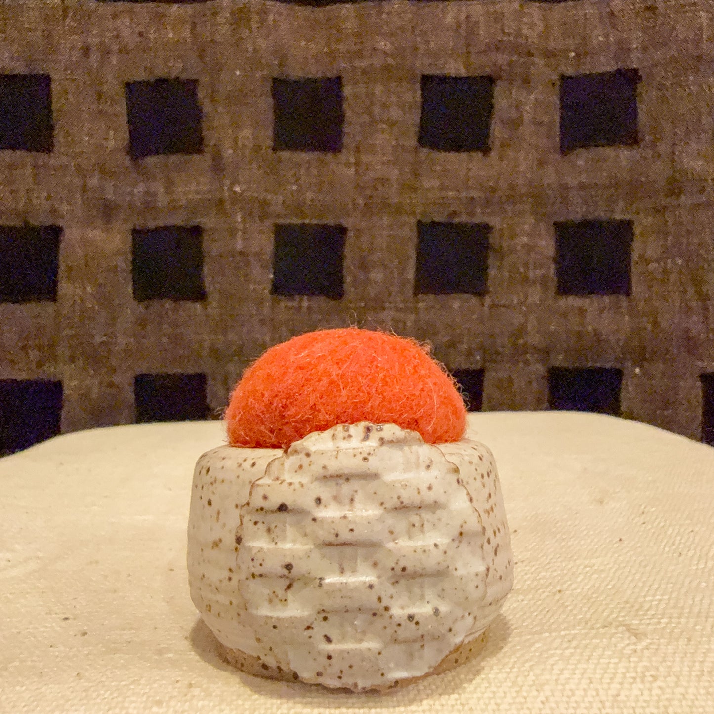 Handmade Ceramic Pin Cushion – One of a Kind