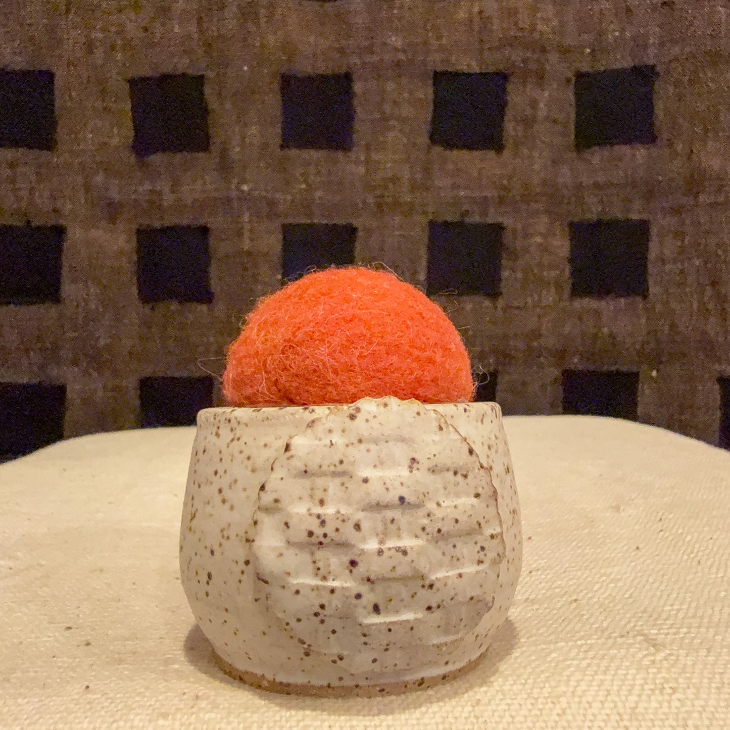 Handmade Ceramic Pin Cushion – One of a Kind