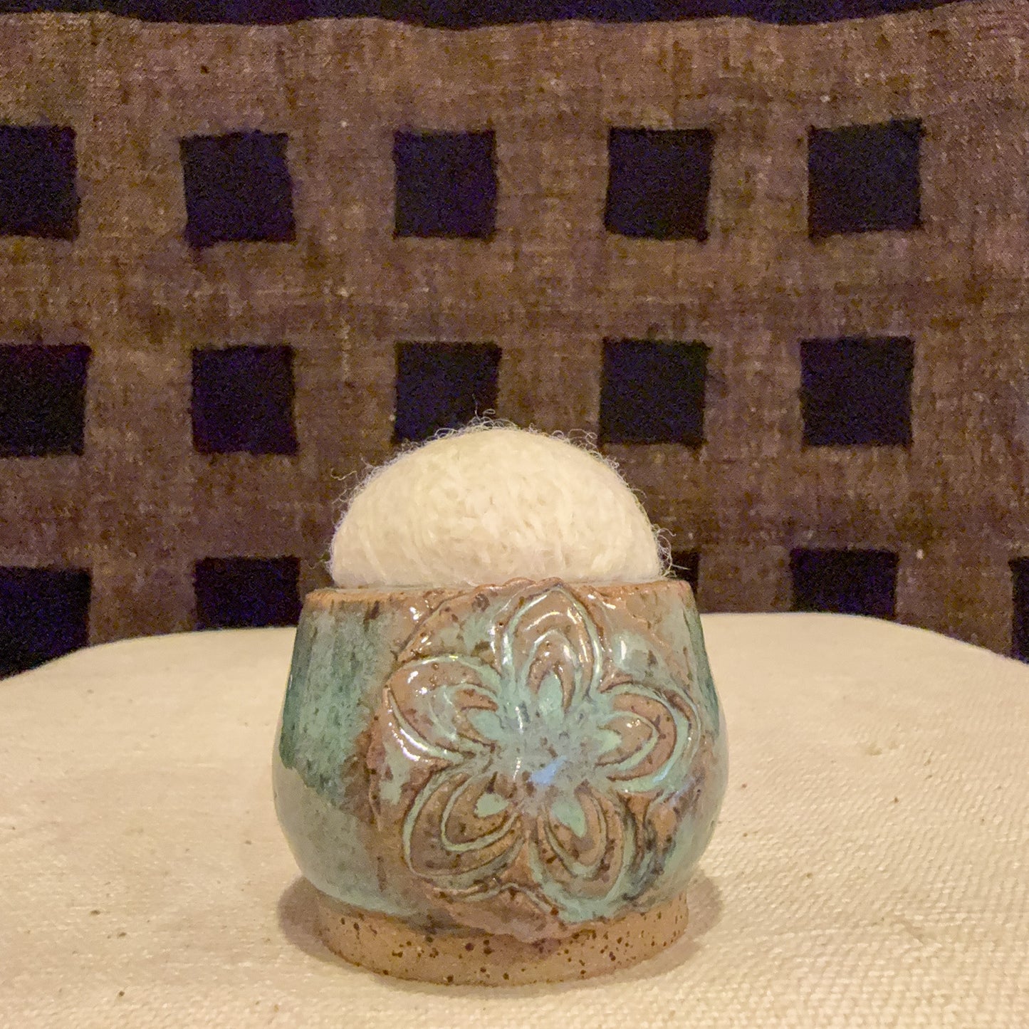 Handmade Ceramic Pin Cushion – One of a Kind