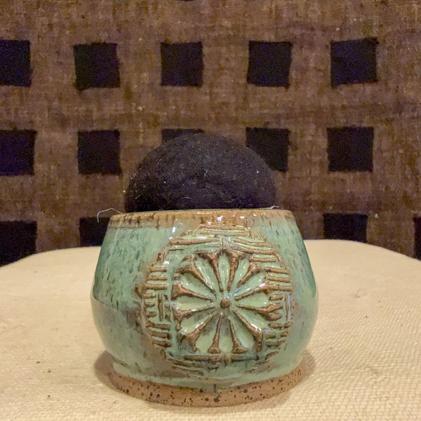 Handmade Ceramic Pin Cushion – One of a Kind