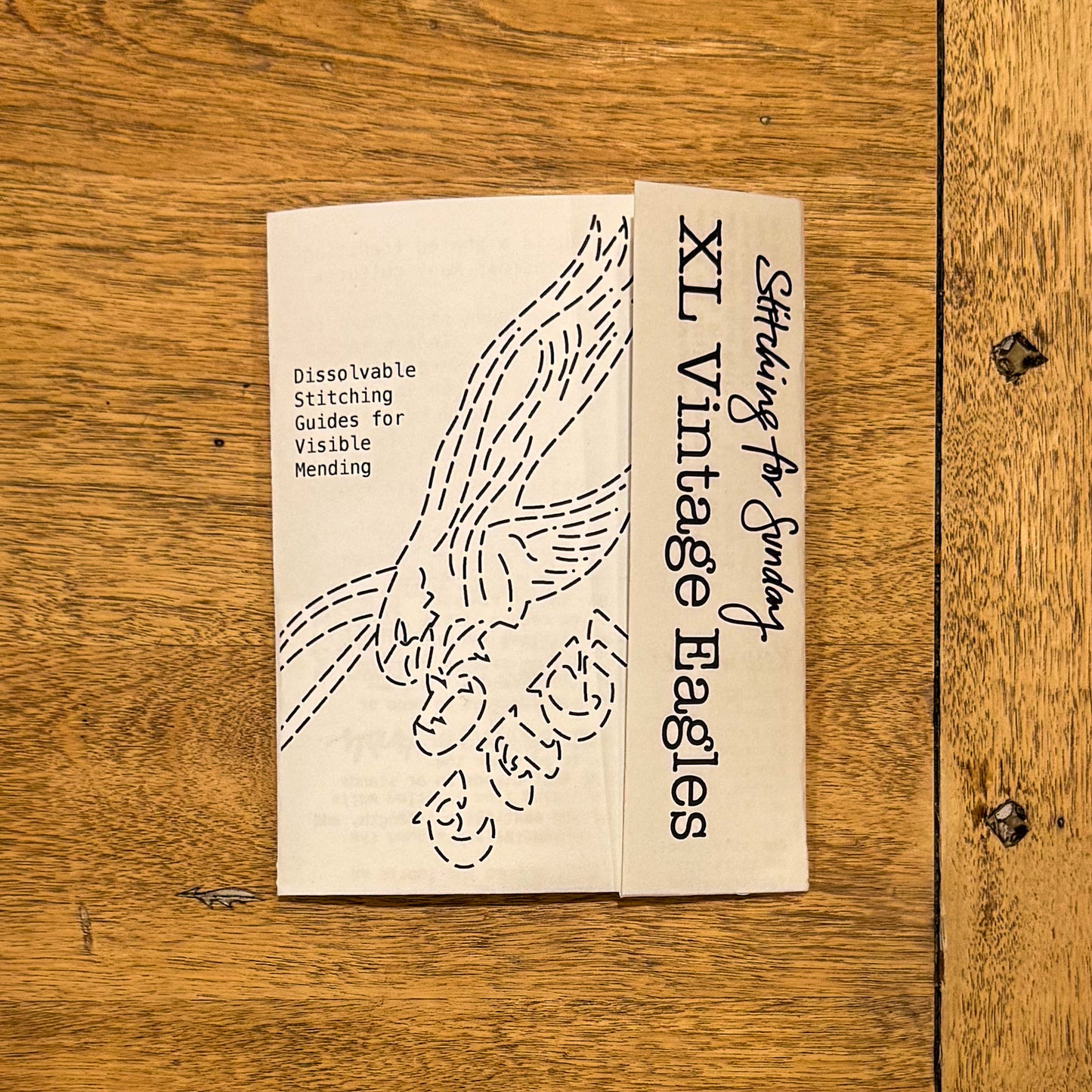 XL Vintage Eagles . Mending Transfers