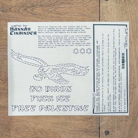 Hannah Einbinder: Visible Mending Transfers