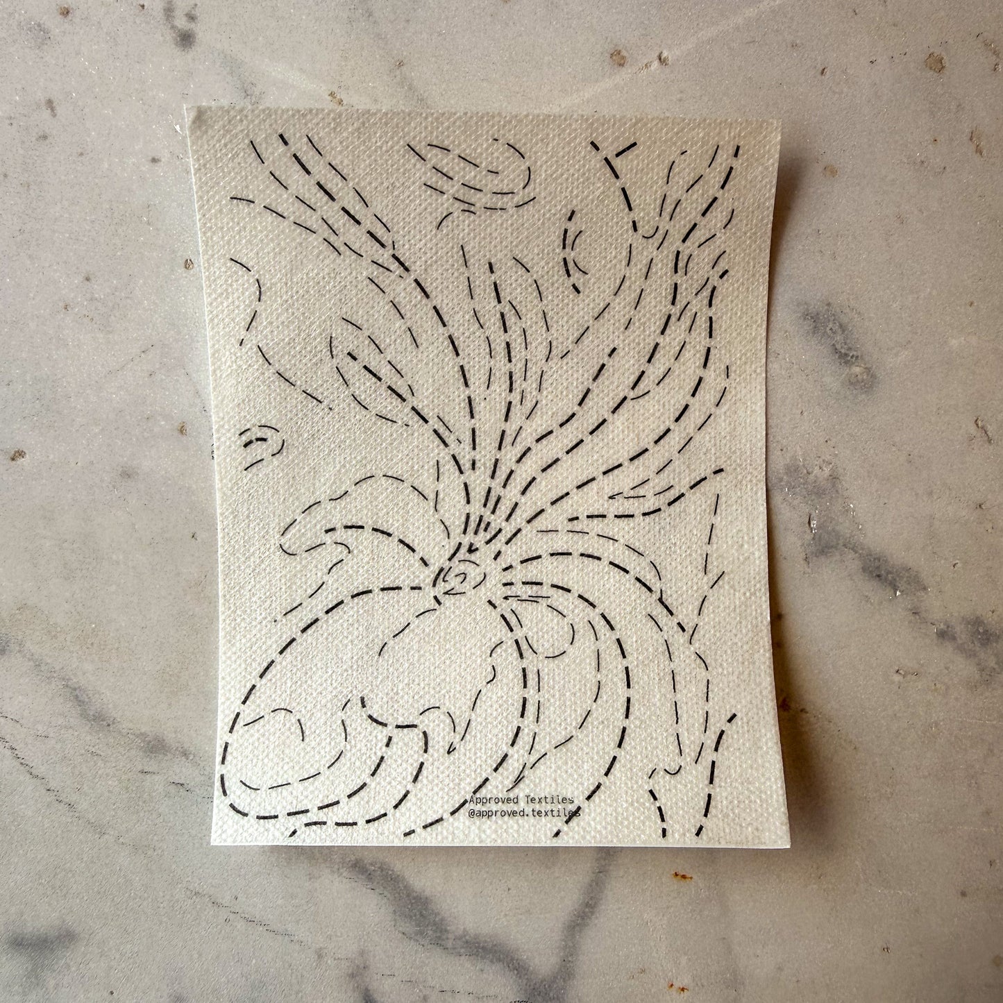 Georgia O'Keefe's Florals: Visible Mending Transfers