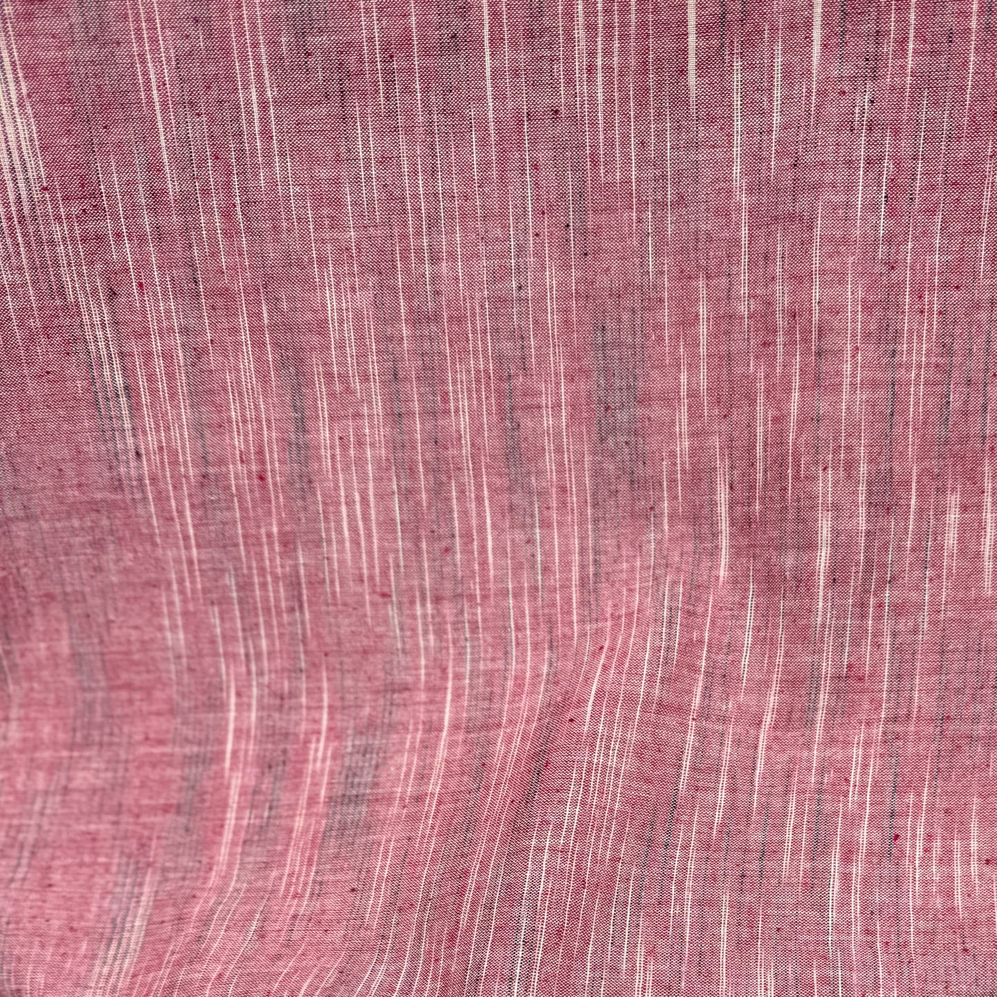 Variegated Plum - Handloom woven, cotton fabric