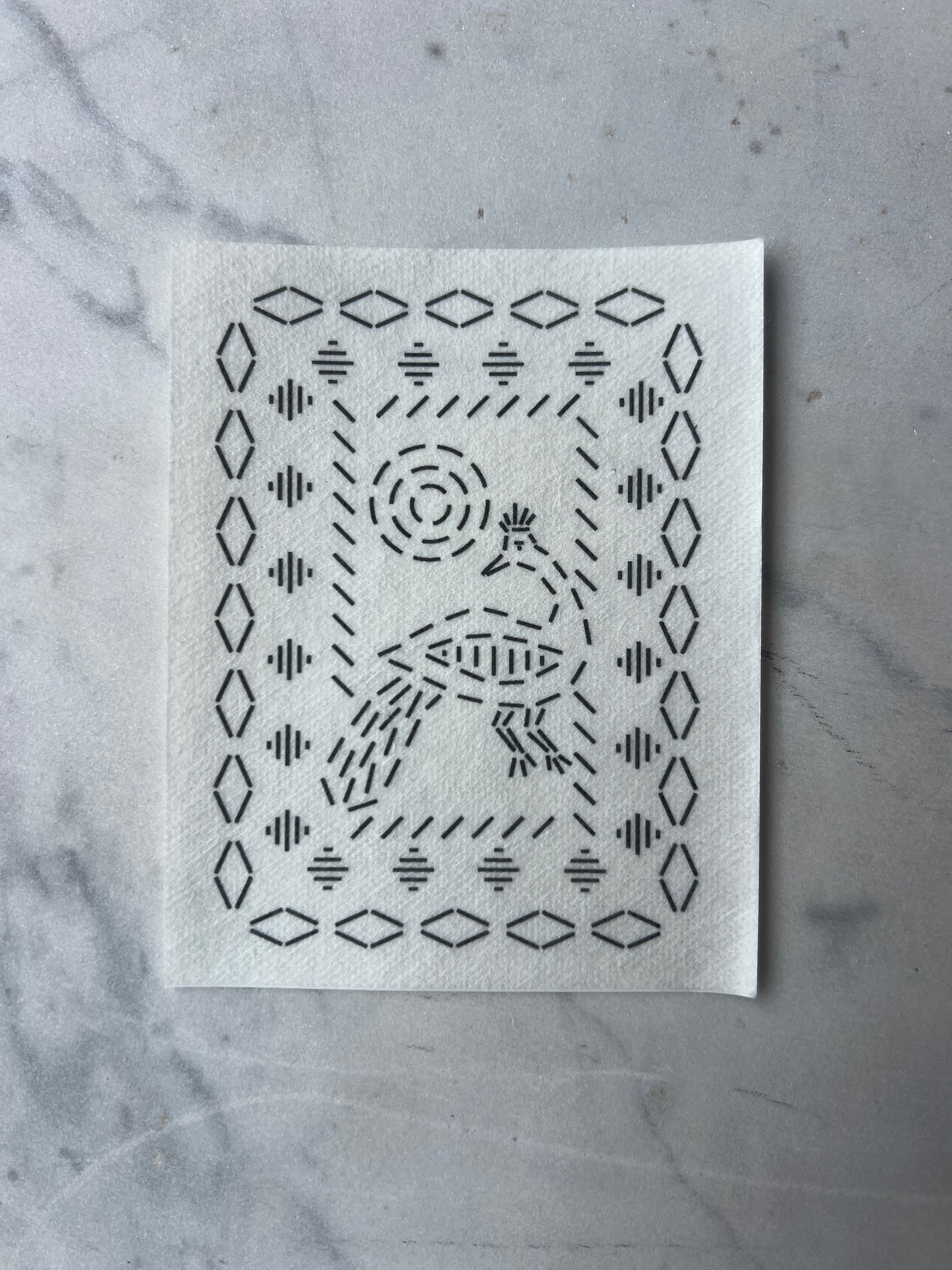 Our People Were Always Free . Visible Mending Transfers