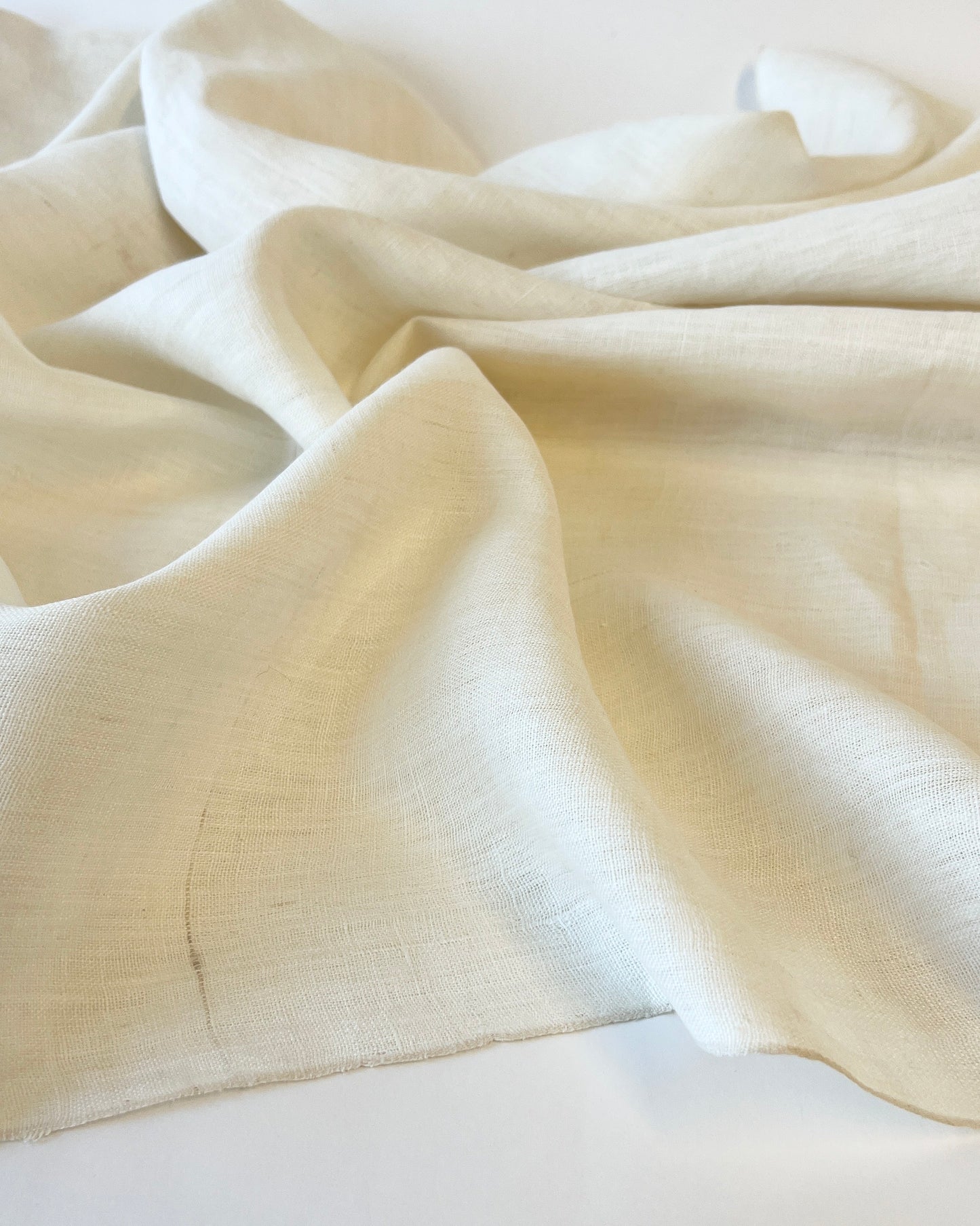 undyed heavy weight linen fabric