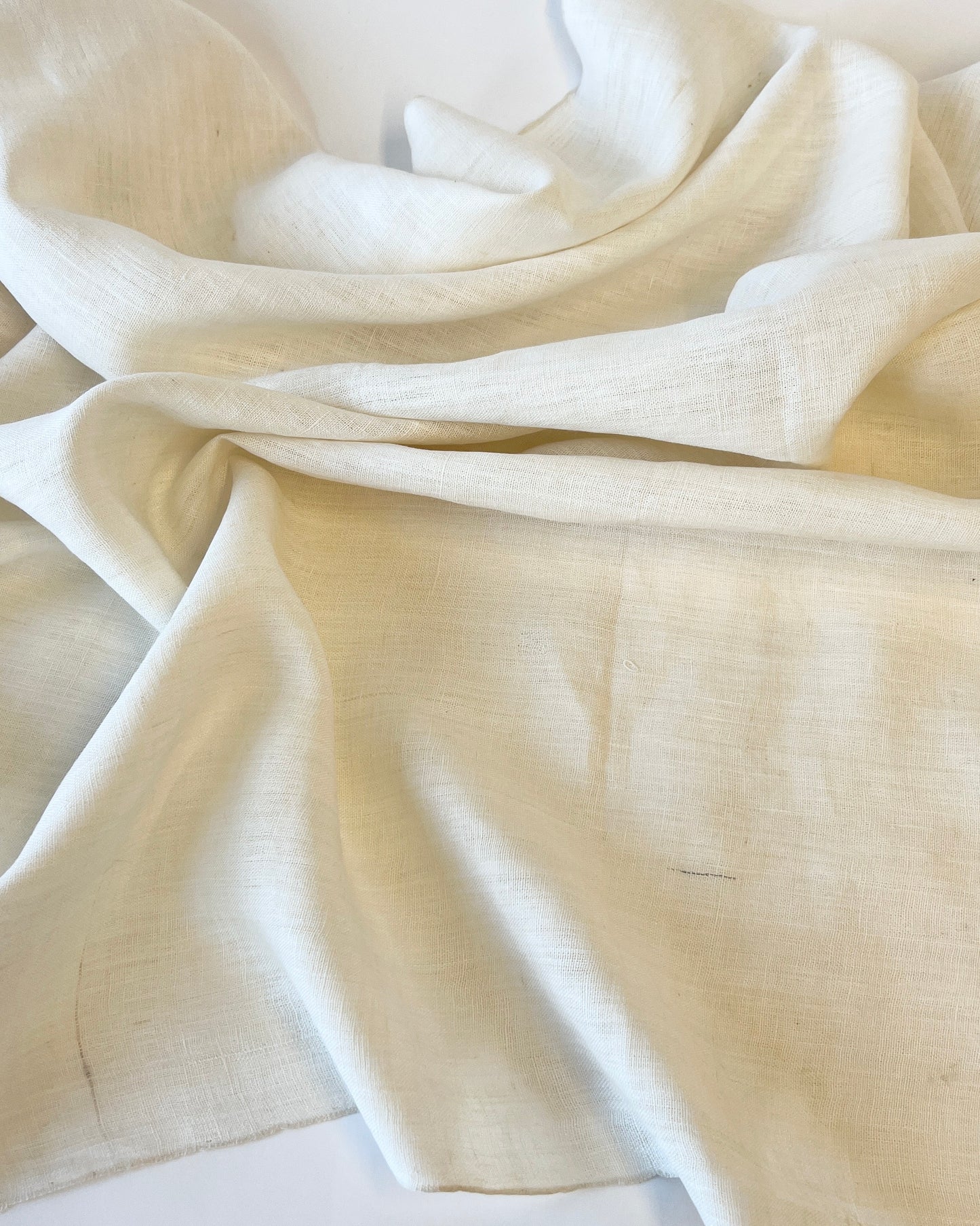 undyed heavy weight linen fabric