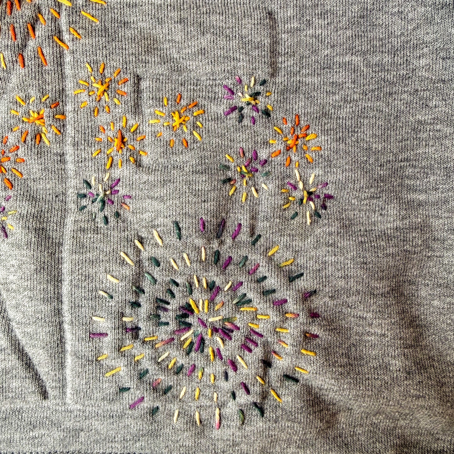 Hanabi (Fire Flowers): Visible Mending Transfers