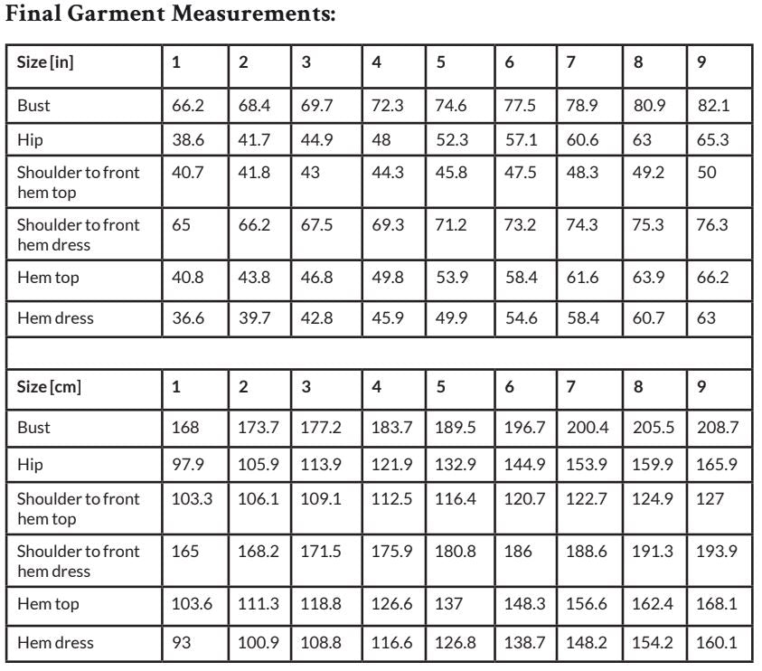 Kaari - TAUKO Digital Sewing Pattern
