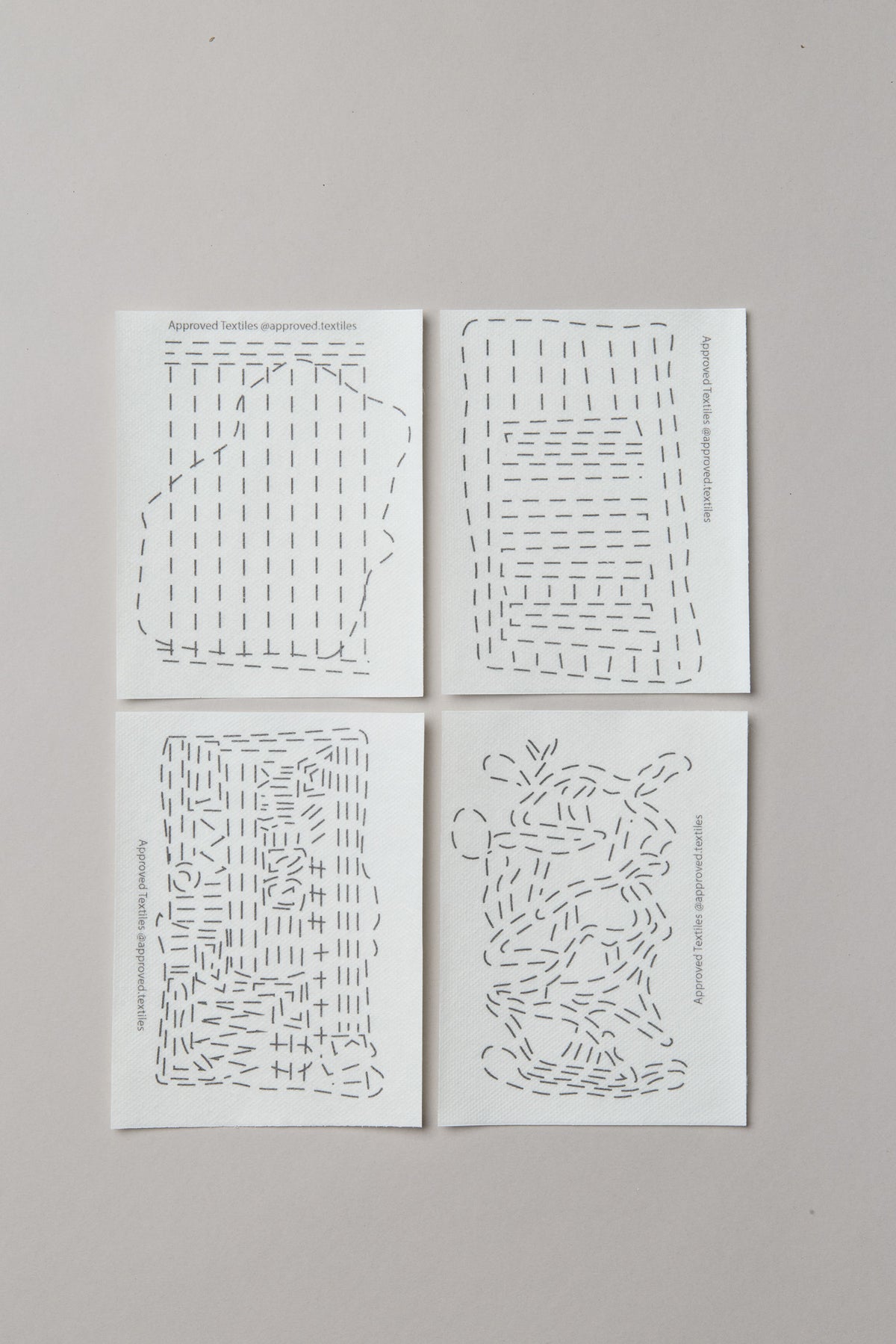 Shelia Hicks' Minimies: Visible Mending Transfers