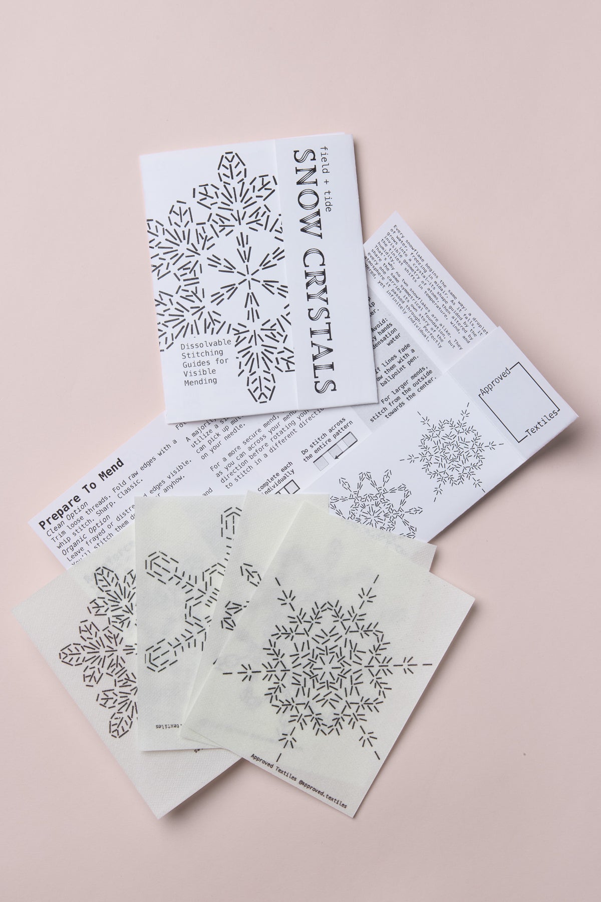 Snow Crystals: Visible Mending Transfers