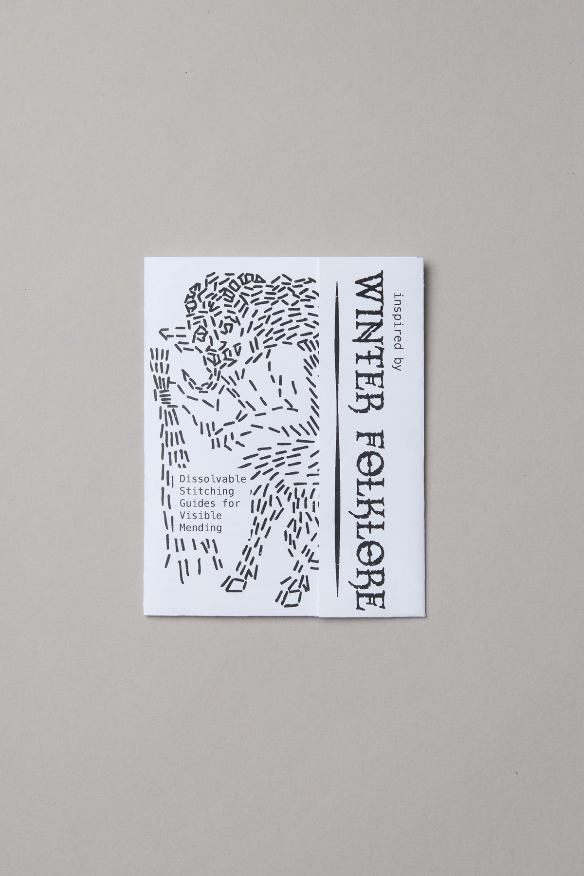 Winter Folklore: Visible Mending Transfers