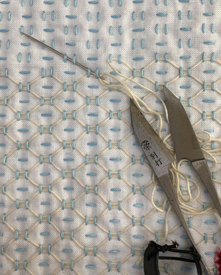 Sashiko Made Simple Class: Hana-Fukin Towels