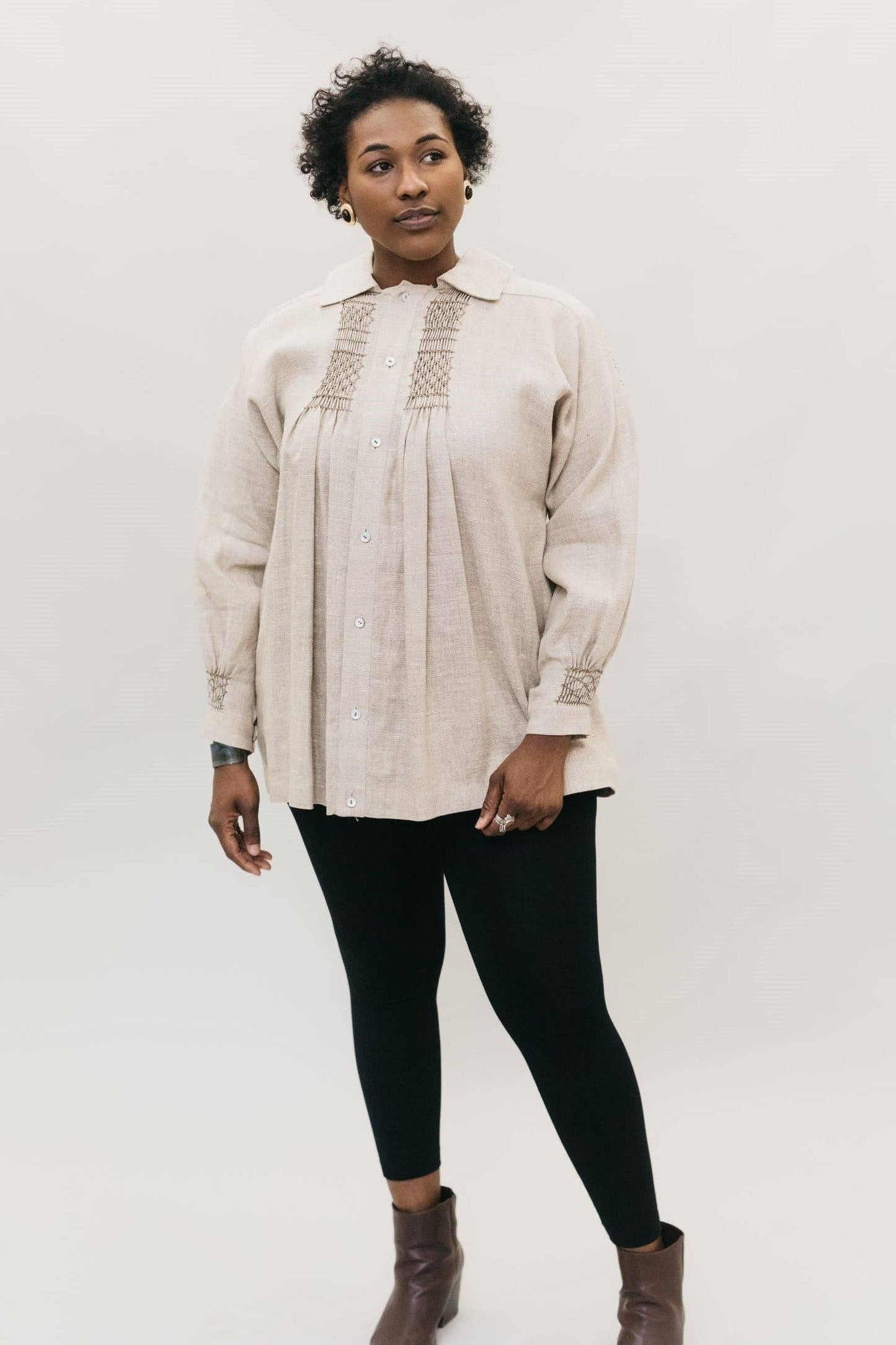 221 English Smock Sewing Pattern