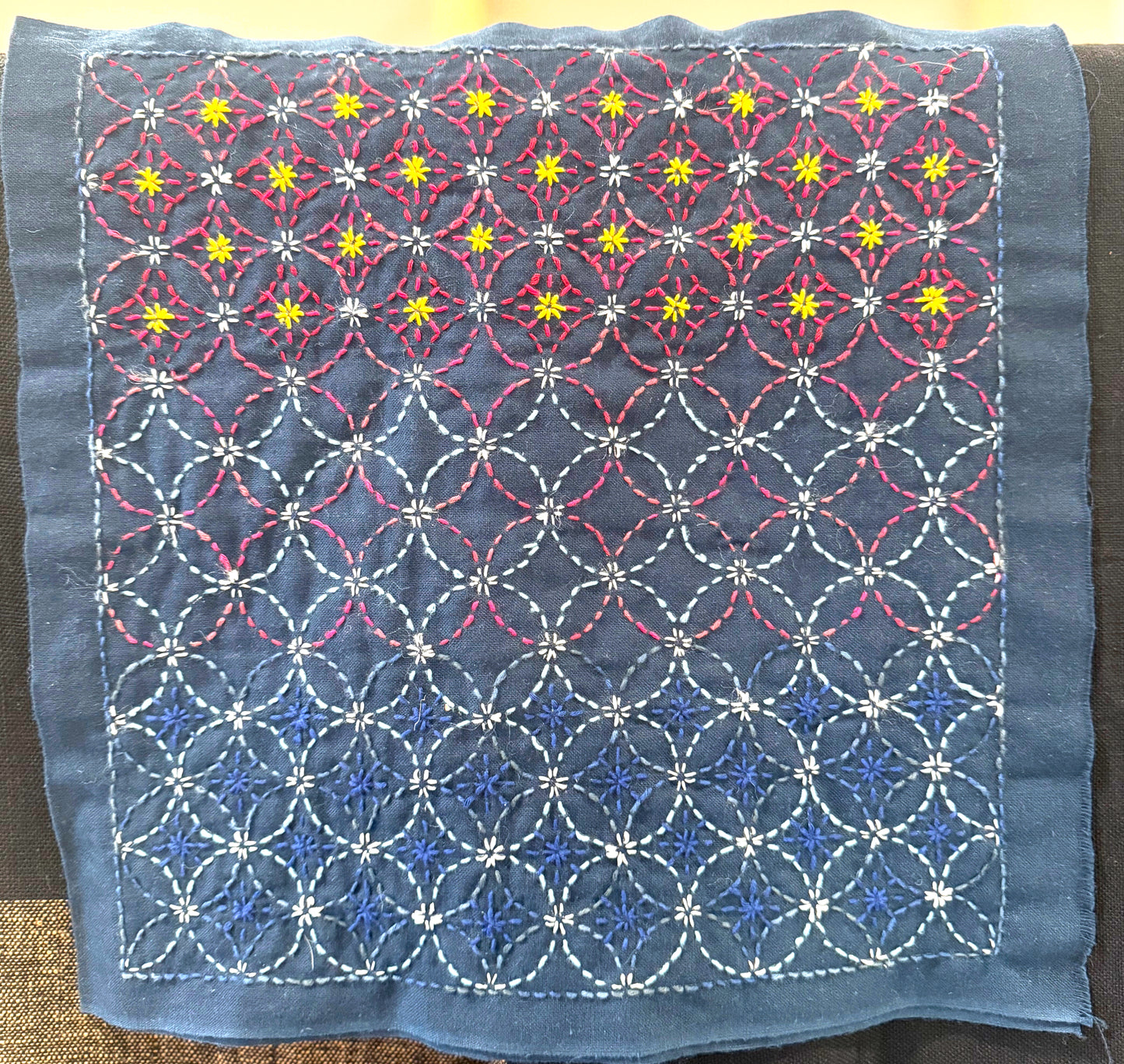Sashiko Made Simple Class: Hana-Fukin Towels