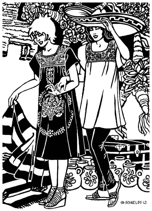 142 Old Mexico Dress Sewing Pattern