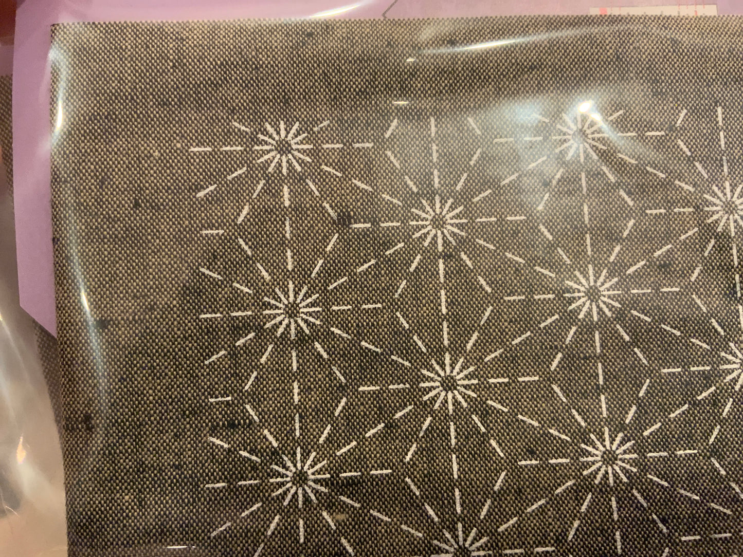 Sashiko Pre-printed Tsumugi Cut Cloth