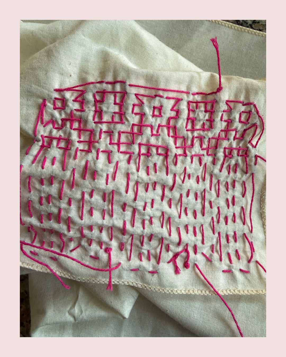 Hana Fukin Flowers . Minimal Mending Series